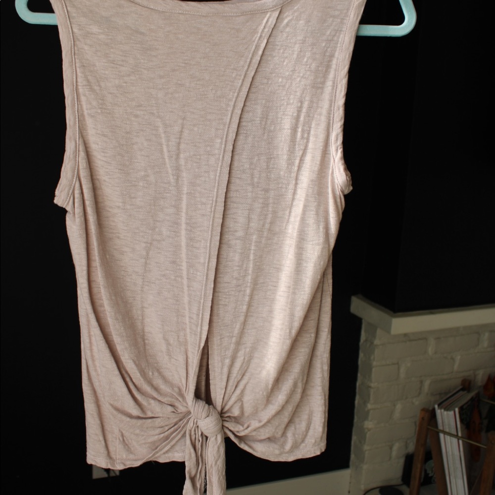 Three Dots Open Back Tank